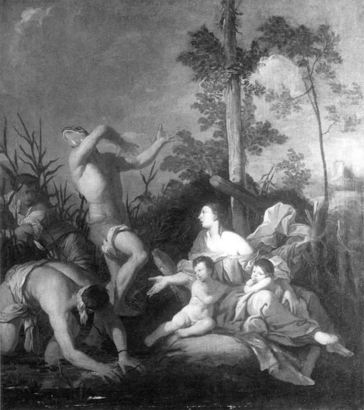 Latona trasforma in rane i pastori della Licia - Praga, Narodni Galerie v Praze